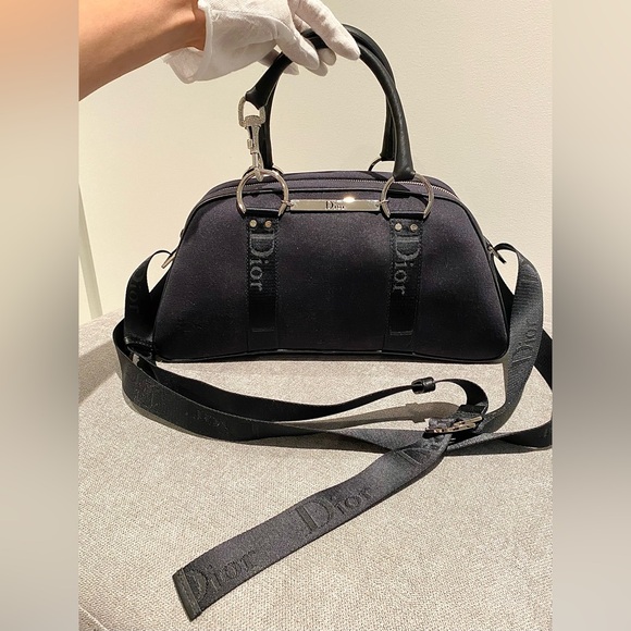 DUO ⚡️Dior Hardcore by Galliano cloth handbag with coordinated wallet (2003) - Picture 2 of 15